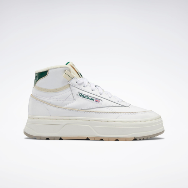 Reebok Club C Geo Mid - Dames Schoenen