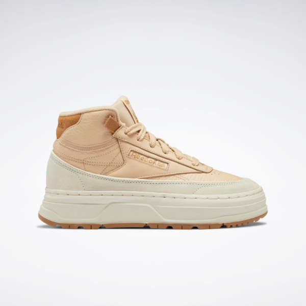 Reebok Club C Geo Mid - Dames Schoenen