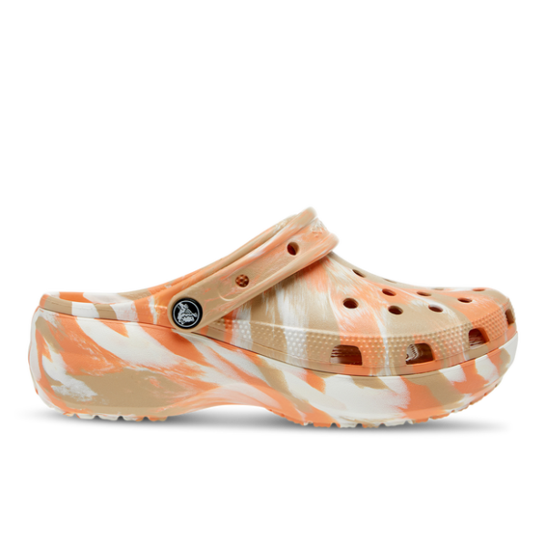 Crocs Classic Platform Marbled Clog - Dames Schoenen